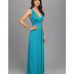Tart Adrianna Maxi Dress in Turquoise, Size Small